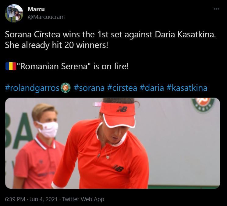 Dominanta Sorana Cirstea e de neoprit: s-a calificat in optimi la Roland Garros pentru prima oara din 2009 incoace! Cu cine va juca in urmatorul meci si cati bani va primi_5