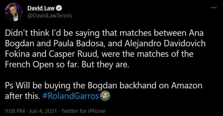 Ana Bogdan a pierdut meciul turneului la Roland Garros cu Paula Badosa, 6-2, 6-7, 4-6 dupa 2 ore si 50 de minute de joc! Bogdan a ratat minge de meci in setul 2_5