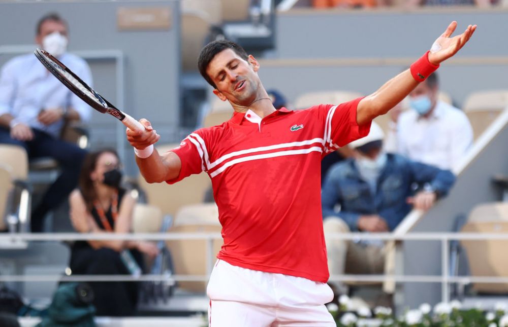 Meciul care a schimbat istoria tenisului! 18 imagini care transmit totul despre semifinala de la Roland Garros in care Novak Djokovic a facut meciul carierei contra lui Rafael Nadal_3