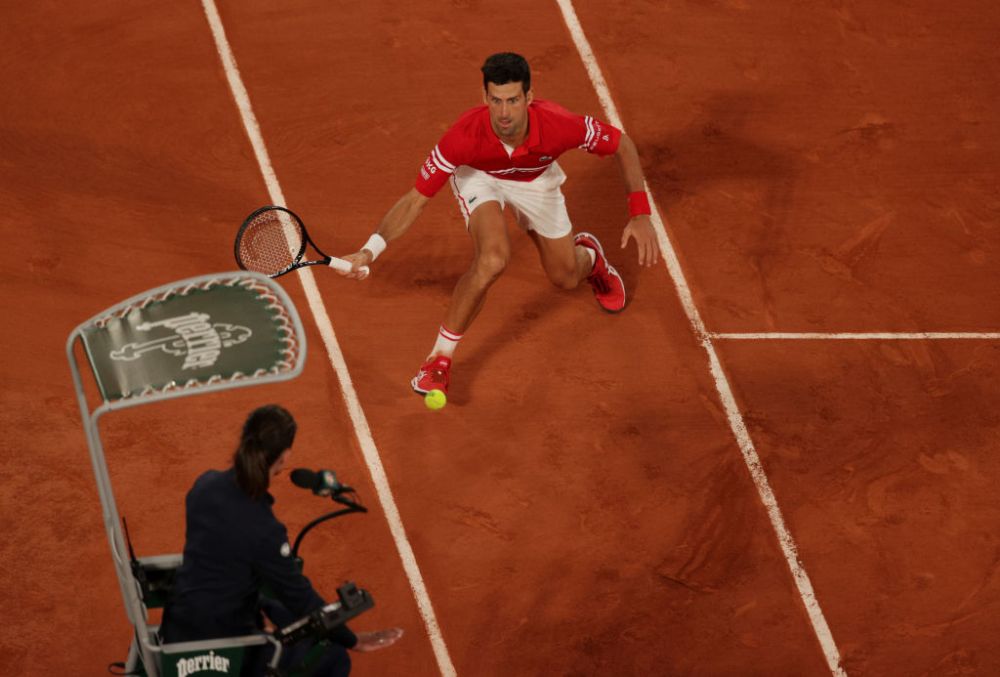 Meciul care a schimbat istoria tenisului! 18 imagini care transmit totul despre semifinala de la Roland Garros in care Novak Djokovic a facut meciul carierei contra lui Rafael Nadal_4