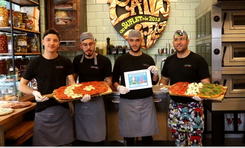 In Bucuresti, exact ca la Roma! Cel mai bun pizzaiolo din Capitala a pregatit o pizza speciala pentru debutul Euro 2020_7
