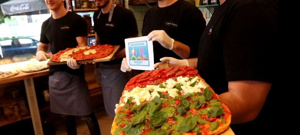 pizza Bucuresti EURO 2020 Italia - Turcia pizzaiolo radu verdesi
