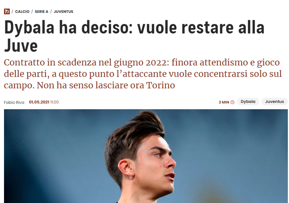 Dybala si-a decis viitorul dupa ce a fost ofertat de granzii din Spania! Ce va face starul lui Juventus _2