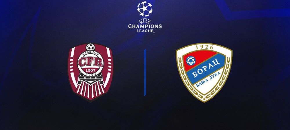 Borac Banja Luka CFR Cluj Champions League