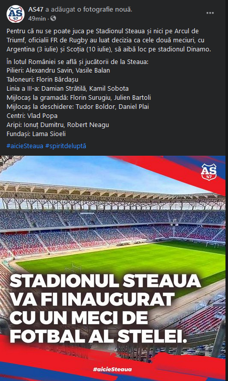 Anunt de ultima ora despre stadionul Steaua! Ce se intampla dupa anuntul ca un meci de rugby va fi primul jucat pe bijuteria de 100 de milioane de euro_1