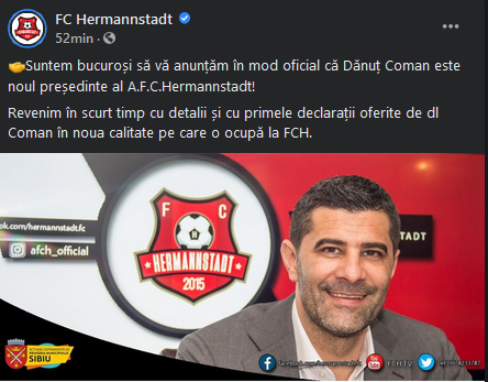 EXCLUSIV: Dani Coman merge in Liga a doua si il aduce antrenor pe Bogdan Andone! A semnat cu Hermannstadt_2