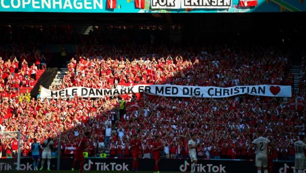 
	&quot;A fost fantastic să-l vedem!&quot; Reactia fotbalistilor danezi dupa ce Eriksen i-a vizitat in cantonament
