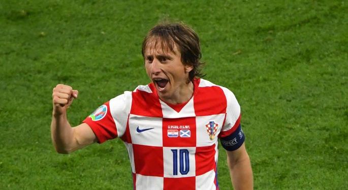 Luka Modric Croatia Croatia - Scotia EURO 2020