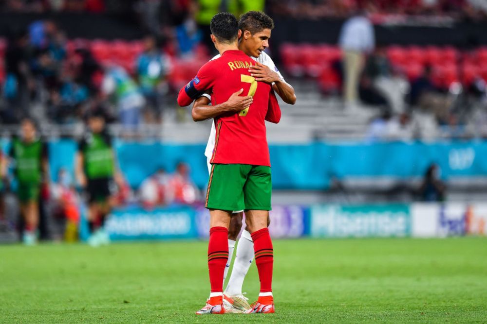 Starurile Frantei s-au batut pe tricoul lui Ronaldo. Portughezul, dezbracat la pauza si la final: secventele care au devenit virale VIDEO _5