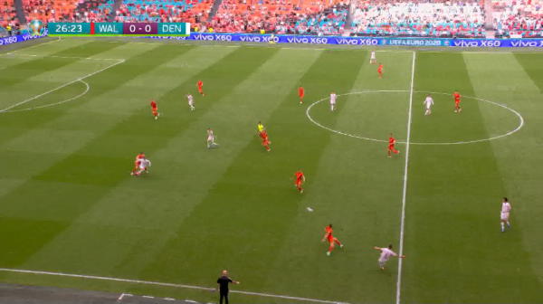 Sah mat! Danemarca, prima calificata in sferturi dupa ce a facut instructie cu nationala lui Bale! Aici ai tot ce s-a intamplat in Tara Galilor 0-4 Danemarca