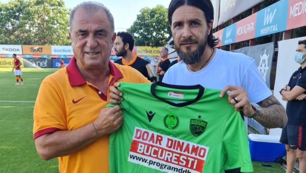
	Amical de gala pentru Dinamo! Fostul selectioner al Turciei, Faith Terim, a primit tricoul DDB! Imagini din Turcia

