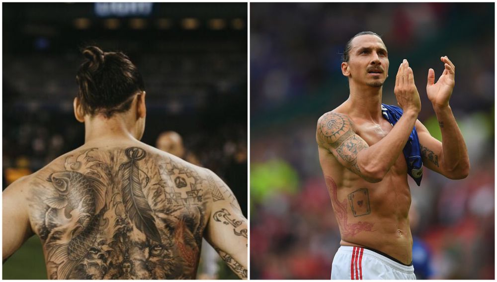 Nu e la EURO, dar impresioneaza oricum. Peste 5,7 milioane de oameni s-au uitat la Zlatan Ibrahimovic si la tatuajul sau spectaculos VIDEO _1