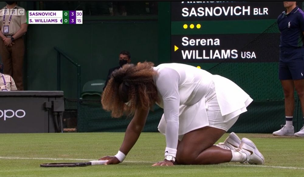 Premiera negativa istorica! Serena Williams s-a retras de la Wimbledon dupa doar 6 game-uri jucate: accidentata, americanca a parasit terenul in lacrimi _3