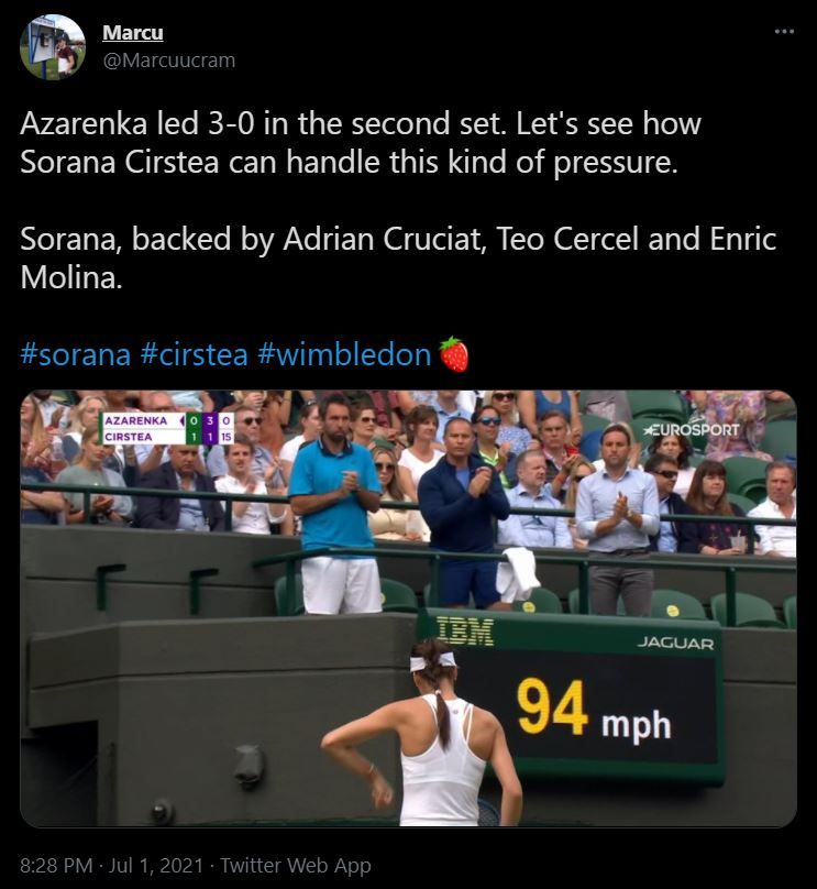 Calificare istorica: Sorana Cirstea a eliminat-o pe Victoria Azarenka, numar 14 mondial dupa un meci senzational! Romanca si-a egalat cea mai buna performanta la Wimbledon_7