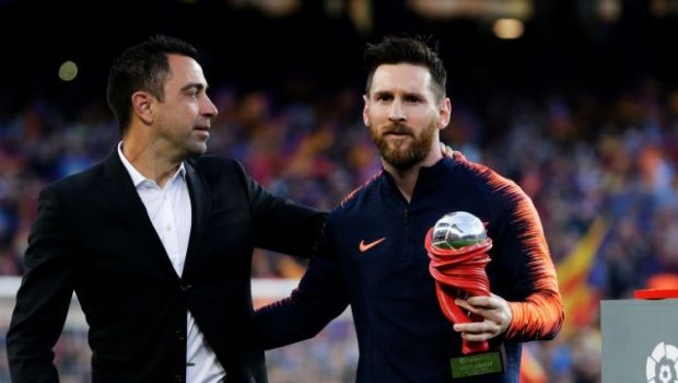 
	Legendarul Xavi ii linisteste pe fanii Barcelonei! &quot;Daca as face pariu, as spune ca Messi va continua la club&quot;
