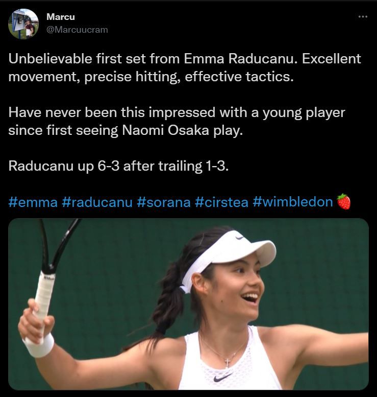 Sorana Cirstea, eliminata la Wimbledon de pustoaica de 18 ani, Emma Raducanu 3-6, 5-7. Ce suma colosala va incasa sportiva cu origini romanesti la prima participare intr-un Grand Slam_5