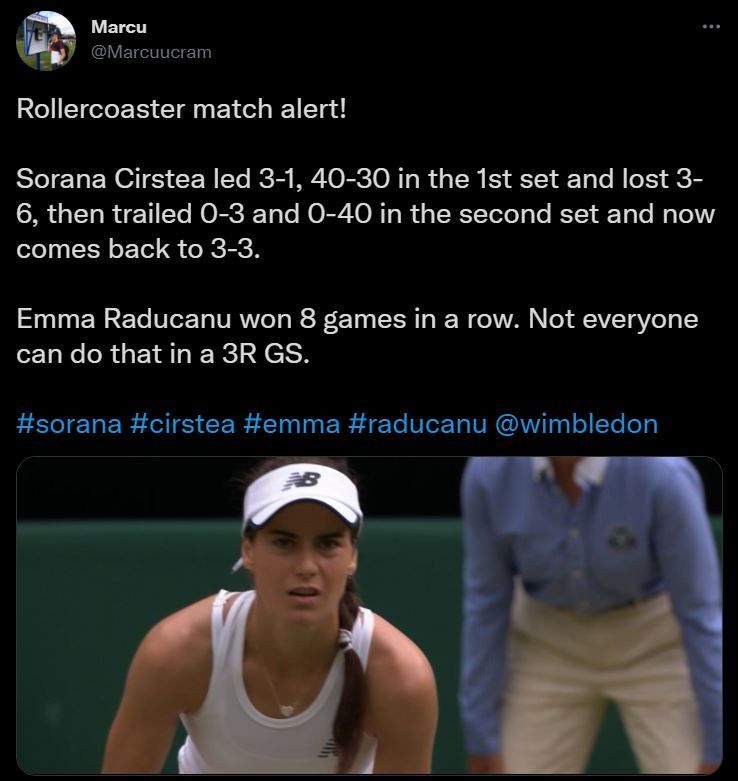 Sorana Cirstea, eliminata la Wimbledon de pustoaica de 18 ani, Emma Raducanu 3-6, 5-7. Ce suma colosala va incasa sportiva cu origini romanesti la prima participare intr-un Grand Slam_7