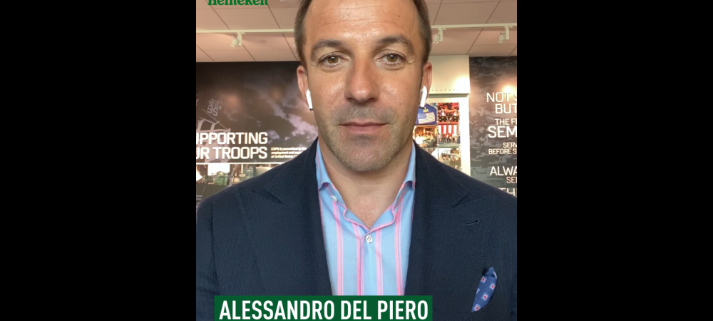 Alessandro del Piero Enjoy the Rivalry EURO 2020 Heineken Razvan Rat