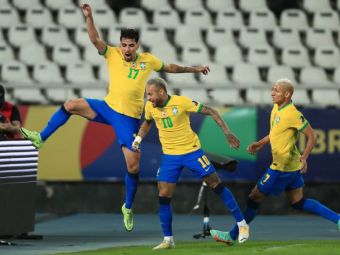 
	Neymar Jr. magic, Brazilia in finala Copa America. Faza spectaculoasa dupa care s-a marcat singurul gol al meciului cu Peru VIDEO&nbsp;
