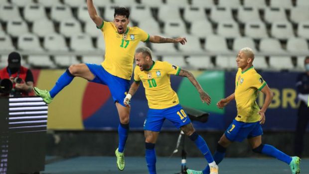 
	Neymar Jr. magic, Brazilia in finala Copa America. Faza spectaculoasa dupa care s-a marcat singurul gol al meciului cu Peru VIDEO&nbsp;
