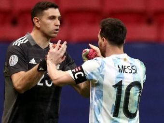 
	Messi a fost fascinat de portarul Argentinei: &quot;Este un fenomen!&quot; Ce a spus argentinianul dupa ce a ajuns in finala Copa America
