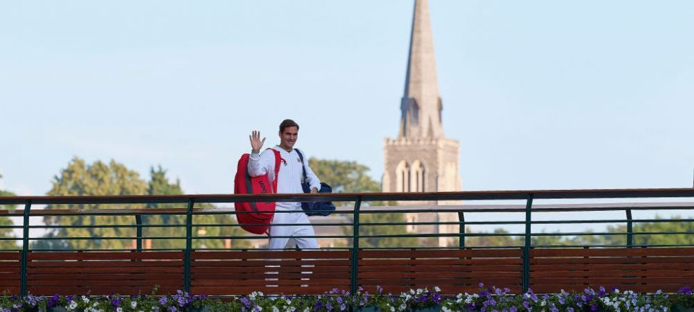 Roger Federer Hubert Hurkacz Wimbledon 2021