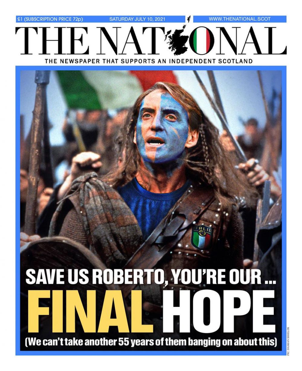 "Roberto, salveaza-ne!" Scotia isi continua "razboiul" cu Anglia! Ce scrie presa scotiana inainte de finala Euro_1