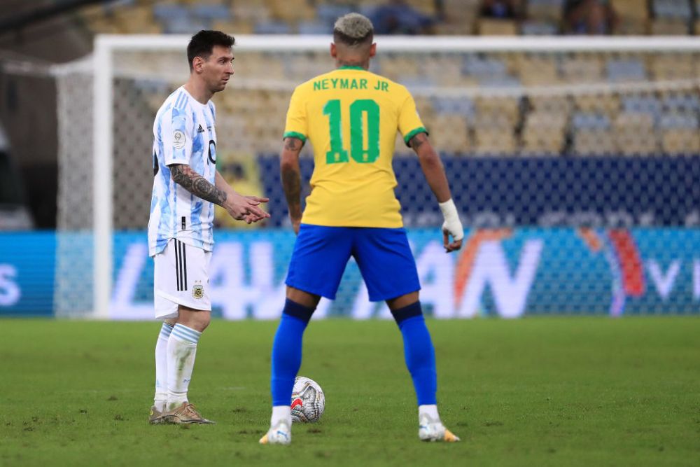 Nu s-au mai putut desparti unul de celalalt! Imagini emotionante cu Messi si Neymar imediat dupa ce s-a incheiat Copa America_3