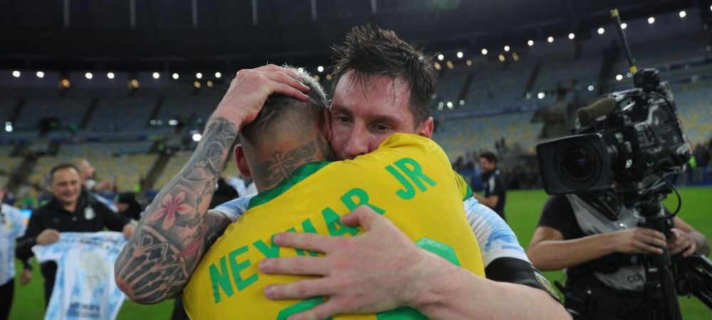 Leo Messi Argentina copa america Neymar