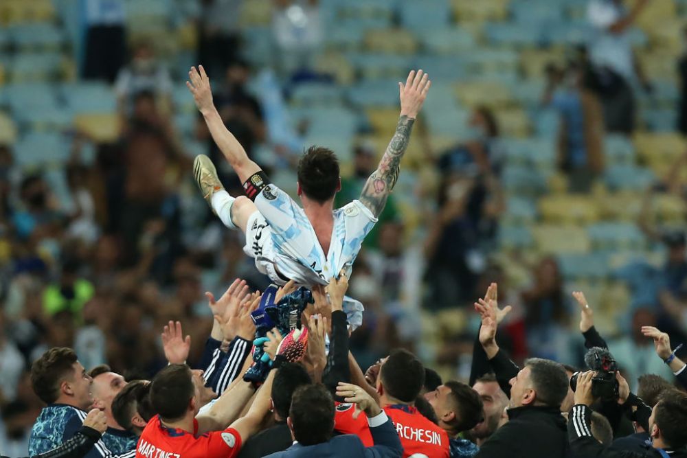 "Am salvat acest moment pentru mine". Ce a declarat Lionel Messi dupa succesul obtinut cu Argentina la Copa America _8