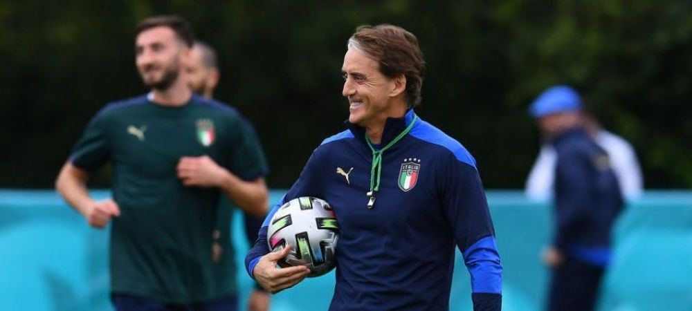 Roberto Mancini finala EURO 2020 Italia - Anglia