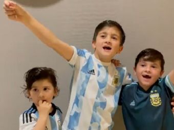 
	Copiii lui Messi au facut show dupa ce Argentina a castigat Copa America! Videoclip viral postat de sotia capitanului &quot;pumelor&quot;
