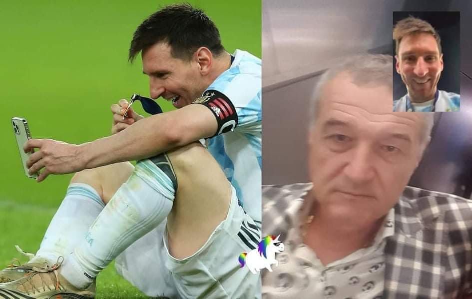 Cea mai tare gluma care circula pe internet dupa ce Messi a fost surprins vorbind la telefon la finalul Copei America. Cine era omul de la celalalt capat al firului_2