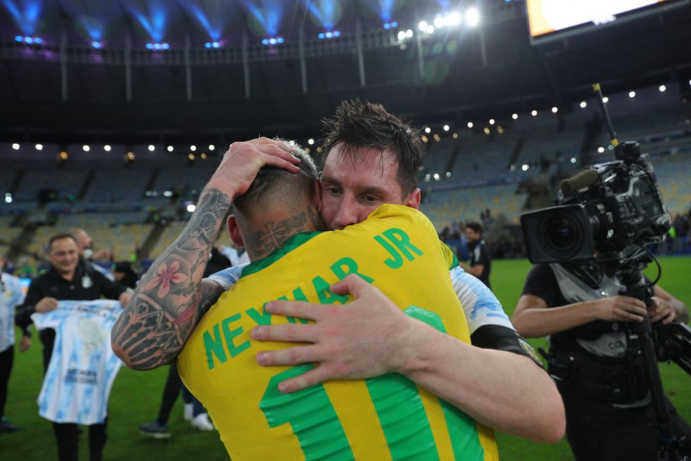 "Fiu de catea, m-ai invins!" :)) Reactie geniala a lui Neymar dupa ce a pierdut finala Copa America! Ce i-a transmis lui Messi _3