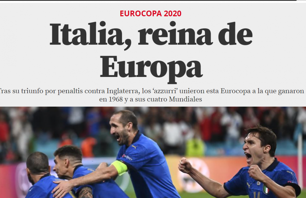 "Italia a innebunit: suntem campionii Europei!" Revista presei dupa ce Italia a devenit Regina Europei_1