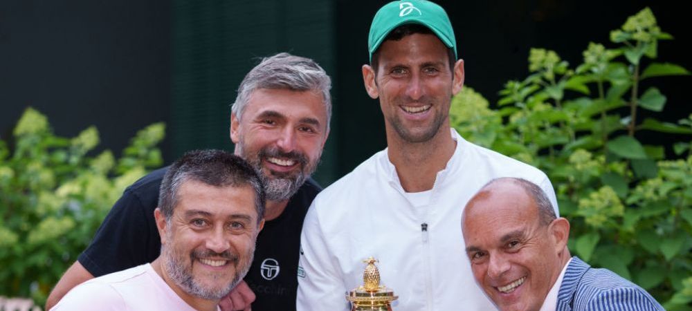 Goran Ivanisevic Novak Djokovic Tenis ATP Wimbledon 2021