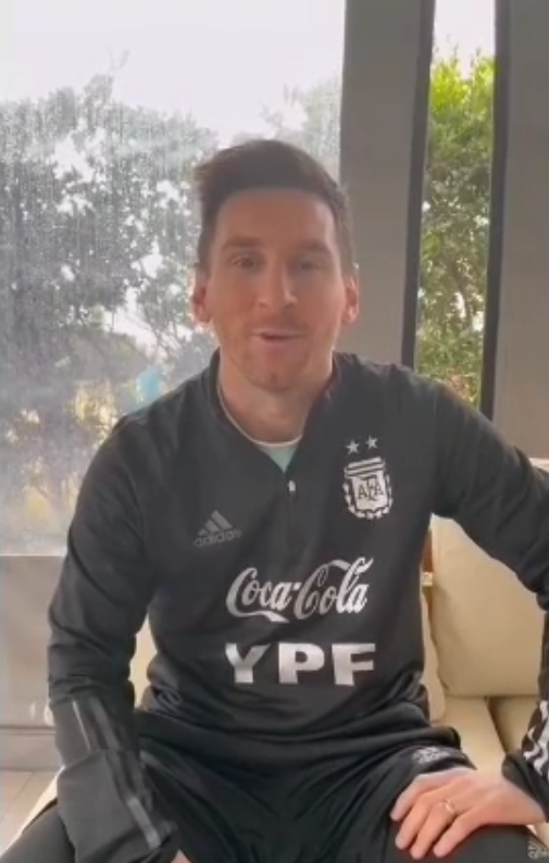 "Nu-mi spune ca e Messi". Gestul impresionant facut de starul argentinian pentru un fan de 100 de ani a facut inconjurul lumii VIDEO_18