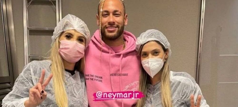Neymar Brazilia coafura frizura PSG