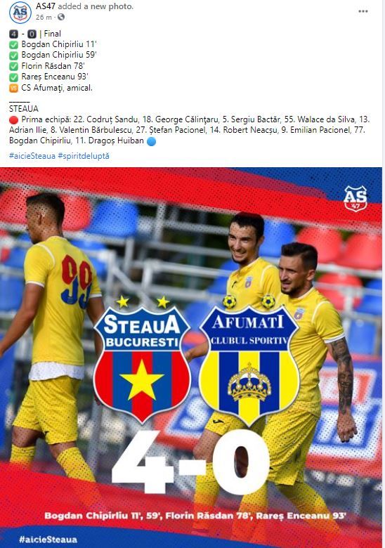 Steaua nu mai stie sa piarda! Inca o victorie clara in ultimul amical inainte de debutul in Liga 2_7