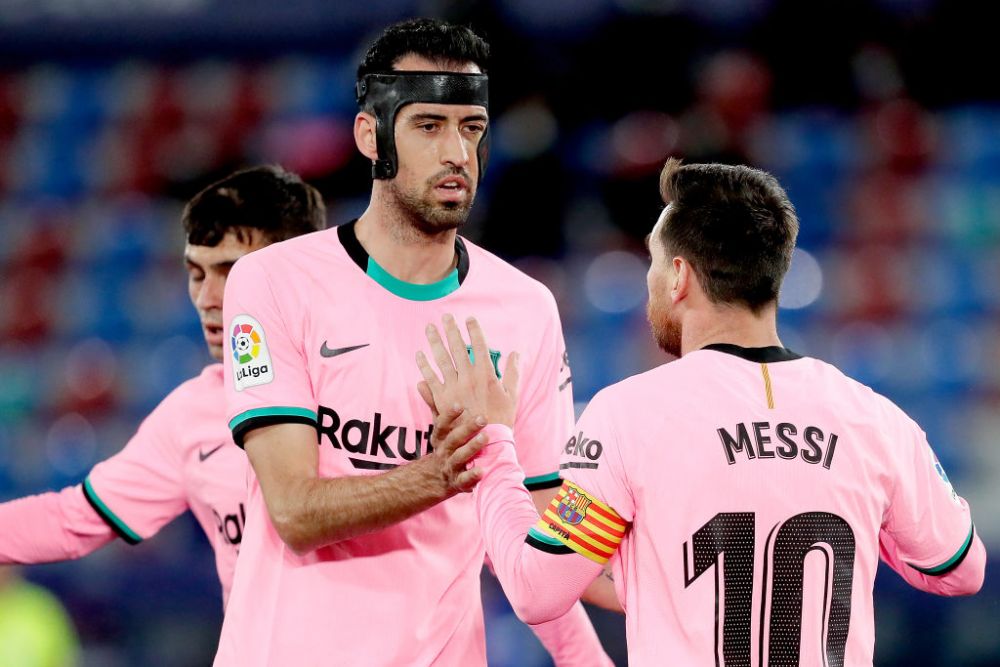 Pique, Busquets, Sergi Roberto si Jordi Alba, nevoiti sa renunte la o parte din bani pentru ca Messi sa poata semna cu Barcelona_2