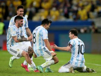 &bdquo;A șters poza cu copiii și a pus una cu el și Messi!&rdquo; Reacție genială a unui coechipier după finala Copa America