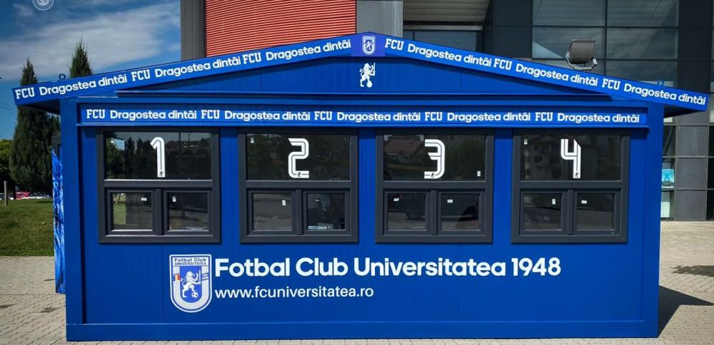 FCU Craiova pune sare pe rană! Oltenii și-au deschis o casă de bilete personalizată lângă stadion_2
