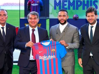 Memphis, prezentat oficial la Barcelona! Care au fost primele declarații ale atacantului