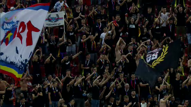 EXCLUSIV | Imagini superbe de pe Arena Națională! Jucătorii FCSB-ului s-au bucurat alături de galerie de victoria cu Shakhter_4