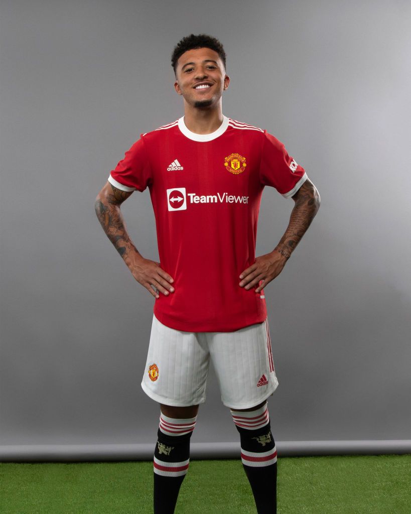Jadon Sancho a fost prezentat în mod oficial la Manchester United. Primele imagini în tricoul "Diavolilor roșii" FOTO_2