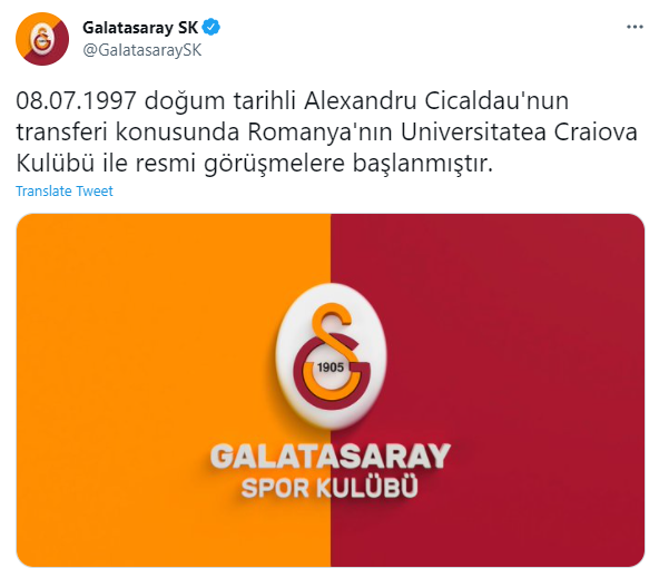 Galatasaray confirmă negocierile cu Cicâldău! Prima reacție oficială a turcilor _2