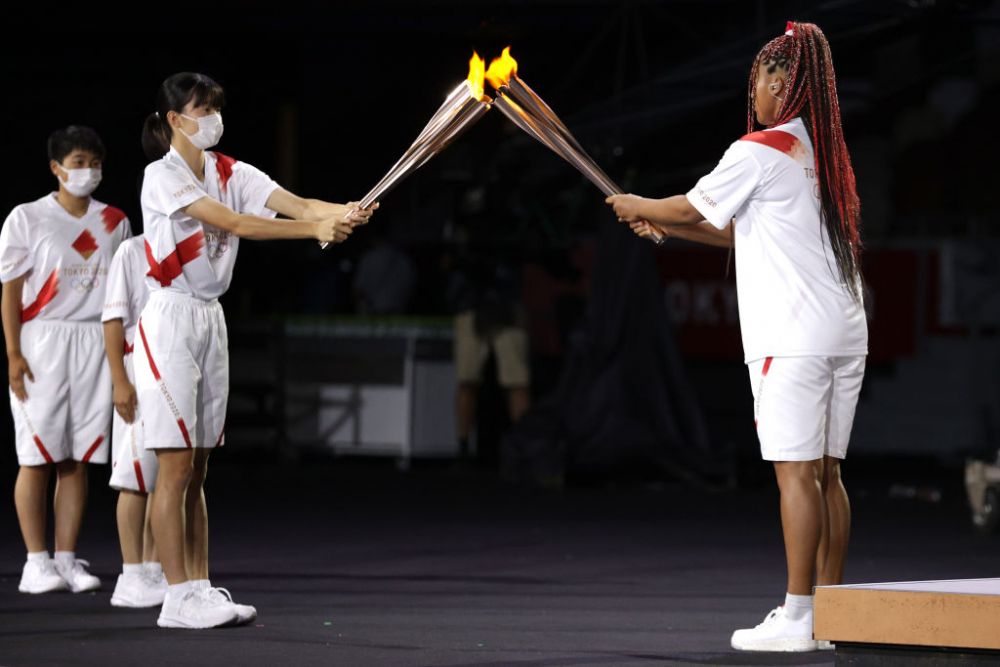 Imagini care taie răsuflarea: Naomi Osaka a deschis oficial Olimpiada de la Tokyo! "Cea mai mare onoare!"_5