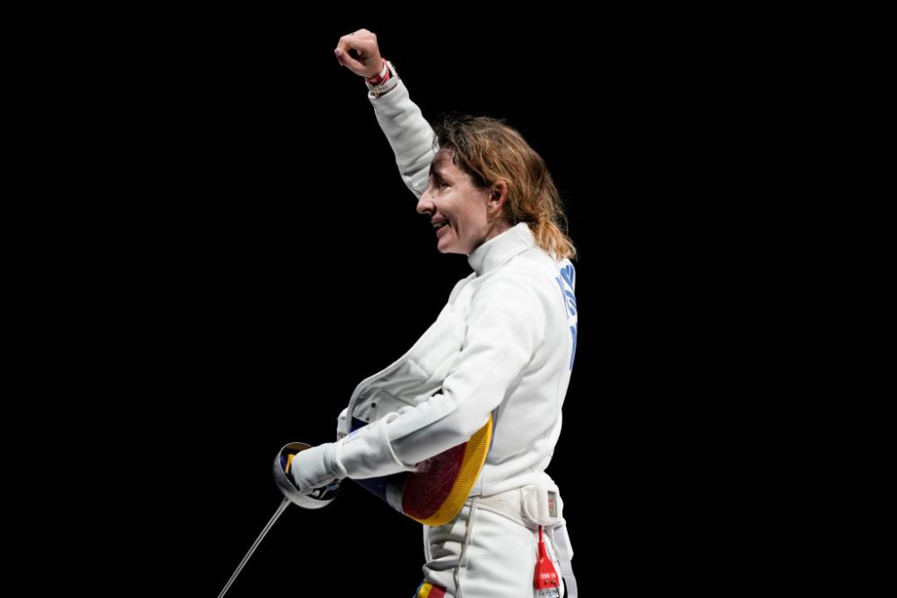 Cele mai frumoase imagini din finala olimpică de spadă. Ana Maria Popescu, medalie de argint la Tokyo GALERIE FOTO _2