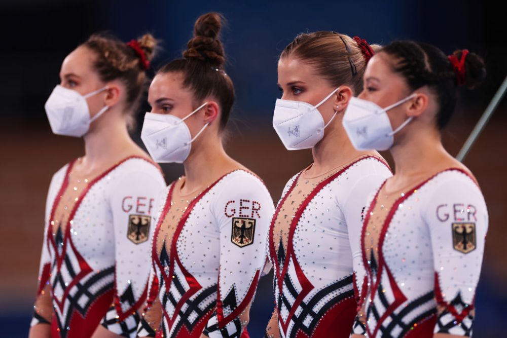 Imagini incredibile de la Jocurile Olimpice! Cum au apărut gimnastele din naționala Germaniei: „Toți ar trebui să aibă curaj!”_11