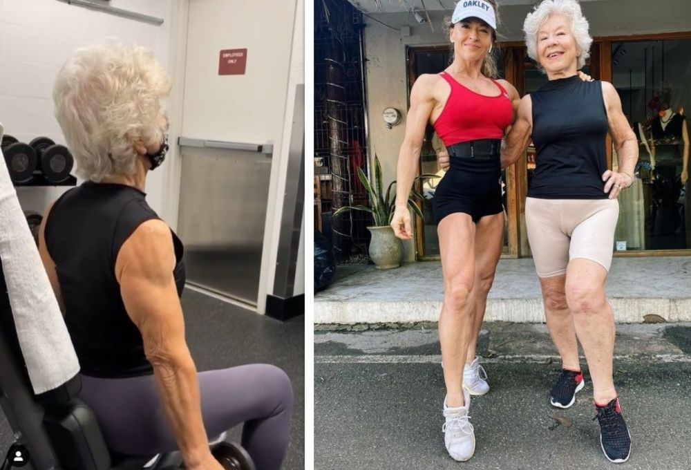 O bunicuță e influencer pe internet! E o cunoscută instructoare de fitness, la aproape 75 de ani_1
